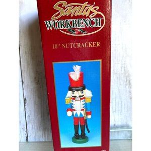 Nutcracker Santa's  Workbench Christmas decor